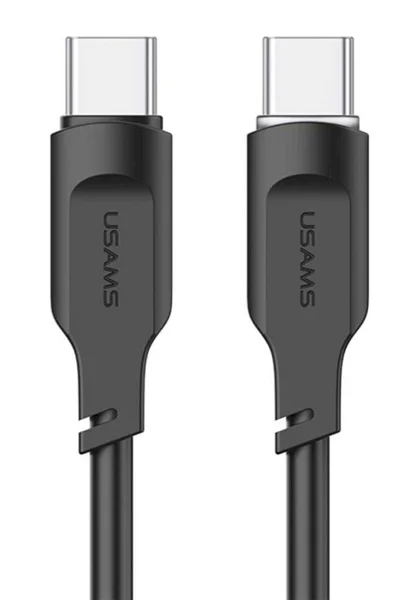 Φωτογραφία προϊόντος: USAMS καλώδιο USB-C σε USB-C US-SJ567, 100W PD, 1.2m, μαύρο
