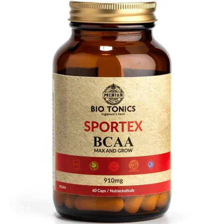 Φωτογραφία προϊόντος: Sportex BCAA 910mg 60 veg. caps BioTonics