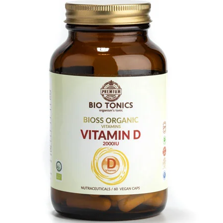 Φωτογραφία προϊόντος: Bio Vitamin D 2000 IU 60 veg. caps BioTonics