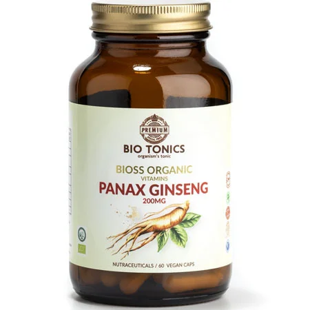 Φωτογραφία προϊόντος: Bio Panax Ginseng 200 mg 60 veg. caps BioTonics