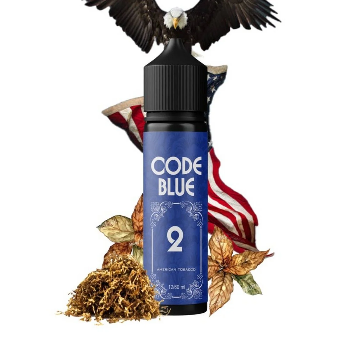 Φωτογραφία προϊόντος: Code Blue Flavor Shot American Blend 12ml/60ml