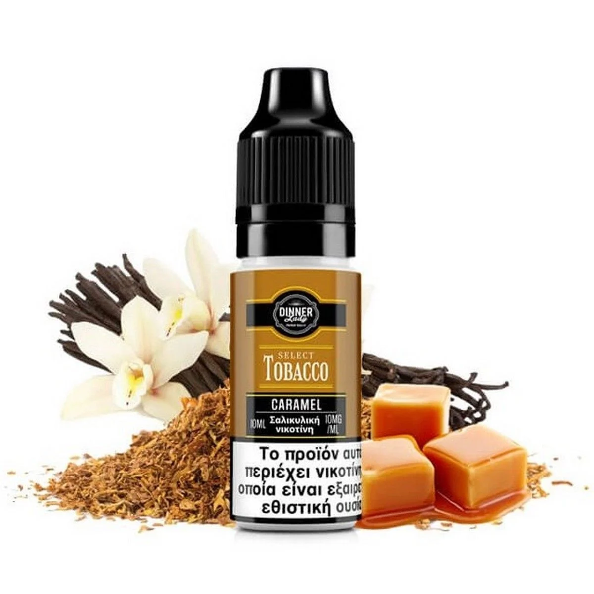 Φωτογραφία προϊόντος: Dinner Lady Select Tobacco Bar Salts Caramel 10ml