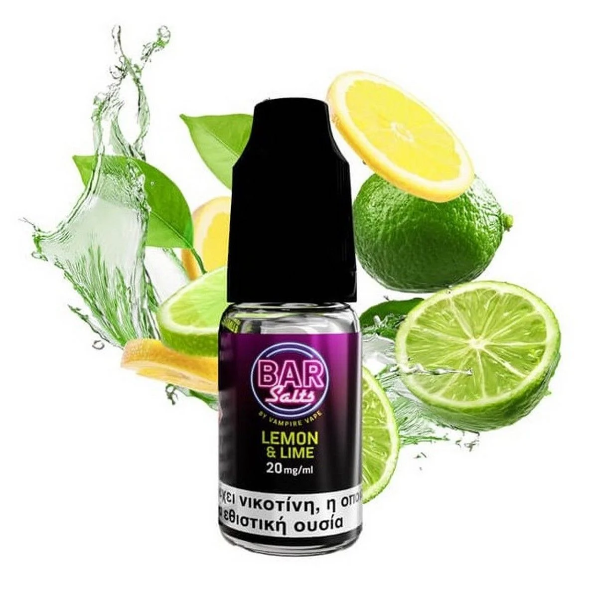Φωτογραφία προϊόντος: Vampire Vape Bar Salts Lemon and Lime 20mg 10ml