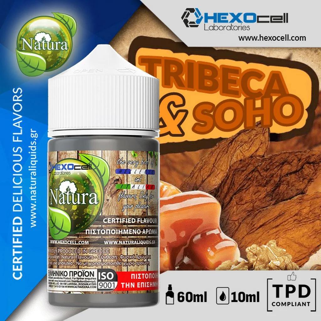 Φωτογραφία προϊόντος: Natura Hypermix Ultra Flavorshot Tribeca + Soho 10ml/60ml