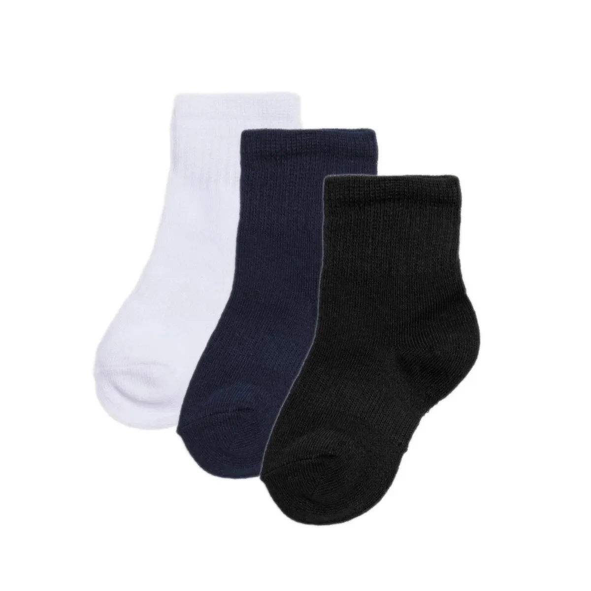 Φωτογραφία προϊόντος: Ysabel Mora Παιδικές Κάλτσες Αναπνέουν - 3 Ζεύγη, Χρώμα Λευκό-Γκρι-Σκ.Μπλε