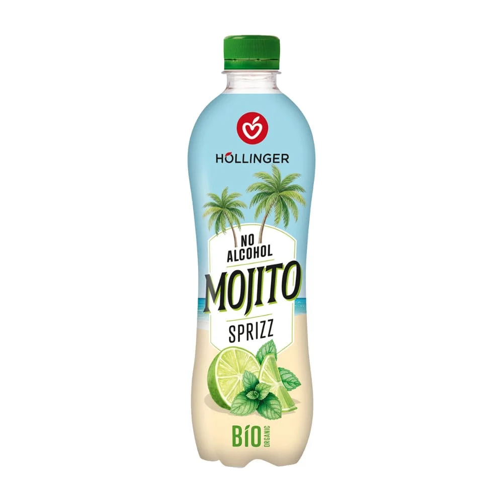 Φωτογραφία προϊόντος: Mocktail Mojito 500ml Hollinger Βιολογικό αναψυκτικό χωρίς αλκοόλ 221030767 Xωρίς Λακτόζη Βιολογικό προϊόν Χωρίς γλουτένη