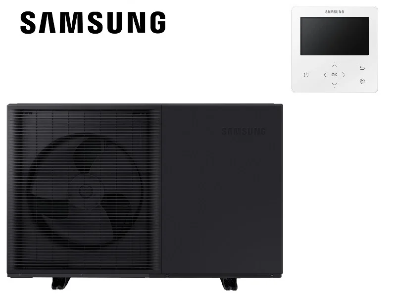 Φωτογραφία προϊόντος: SAMSUNG EHS Monoblock R290 AE080CXYBEK/EU Αντλία Θερμότητας 8kW Μονοφασική 75°C με Υδροστάσιο και WiFi, A+++ / A++ (Samsung) (AE080CXYBEK/EU)