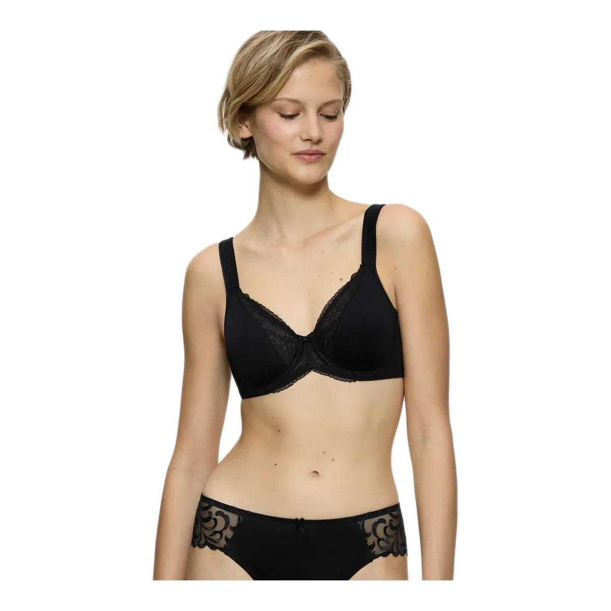 Φωτογραφία προϊόντος: Triumph Γυναικείο Σουτιέν Modern Lace-Cotton W, Χρώμα Μαύρο