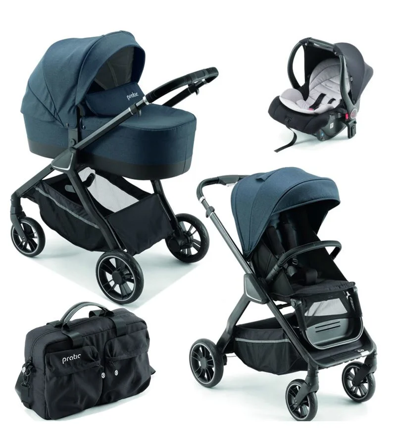 Φωτογραφία προϊόντος: Πολυκαρότσι 3 σε 1 PALI PRATIC Chrome Blu Notte (3500052CRBL)