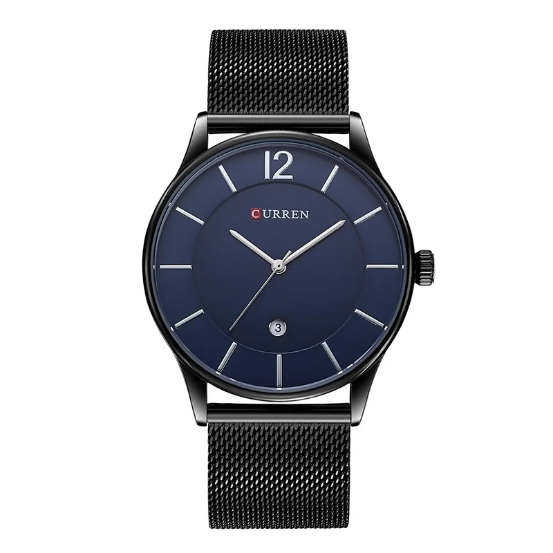 Φωτογραφία προϊόντος: Unisex Ρολόι Curren 8231 Black-Blue