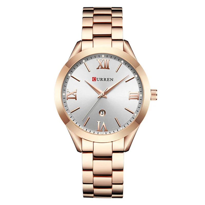 Φωτογραφία προϊόντος: Γυναικείο ρολόι CURREN 9007 Rose Gold - White