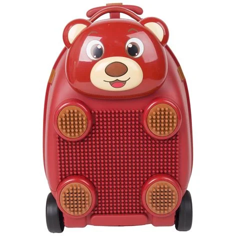 Φωτογραφία προϊόντος: Παιδική Βαλίτσα Zoolittle Trolly Bear με Τουβλάκια