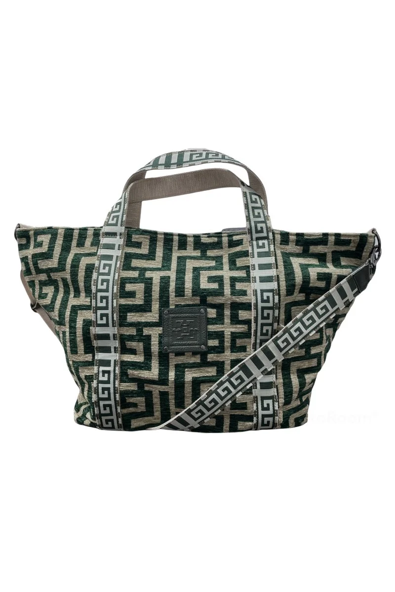Φωτογραφία προϊόντος: Midneto Efterpe I Beige Cypress Chenille Labyrinth Bag