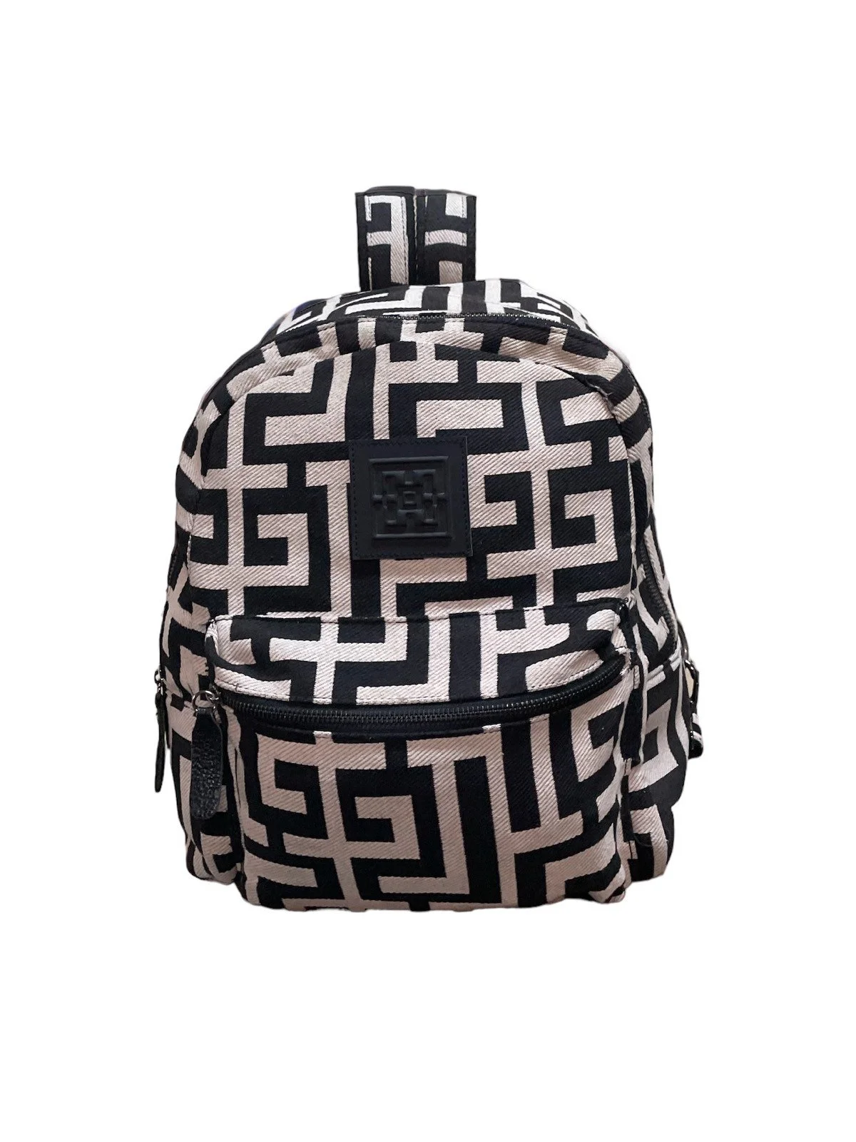 Φωτογραφία προϊόντος: Midneto Polymnia I Beige Black Labyrinth Bag