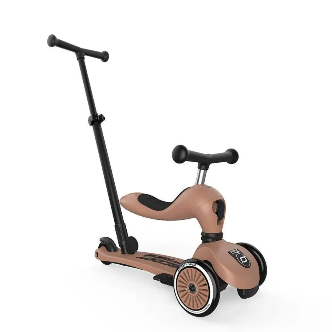 Φωτογραφία προϊόντος: 00820 Scoot And Ride Παιδικό πατίνι HighWay Kick 1 Push And Go Mocha