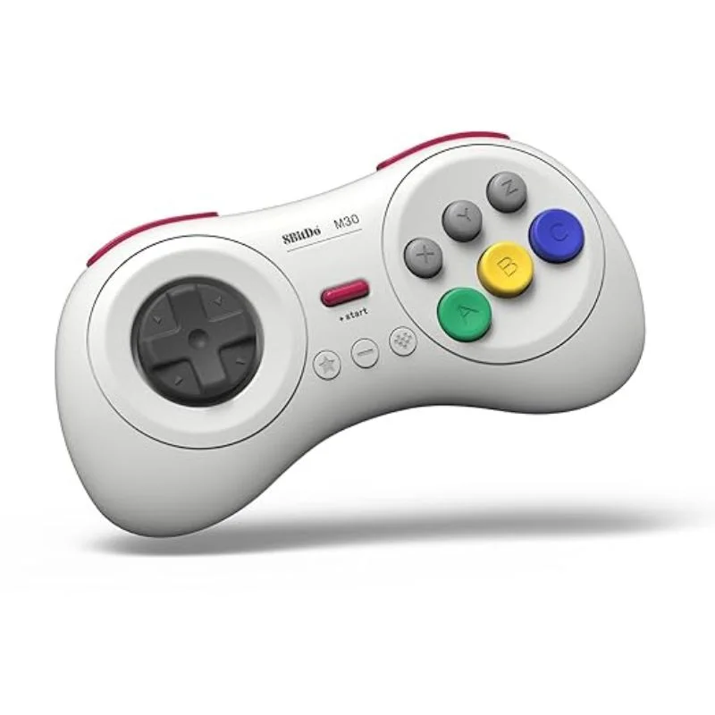 Φωτογραφία προϊόντος: 8Bitdo M30 Bluetooth Ασύρματο Gamepad για Android / PC / Switch Λευκό