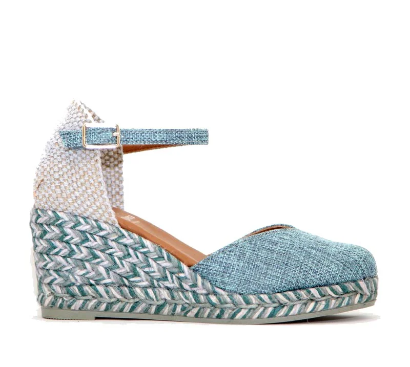 Φωτογραφία προϊόντος: Viguera Shoes Γυναικείες Εσπαντρίγιες Viguera 2324 σε Aqua - Jean χρώμα