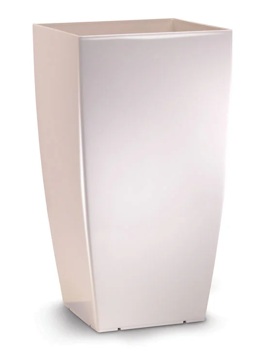Φωτογραφία προϊόντος: Plastona tetra mat γλάστρα 42,6lt - 31x31x56.5cm Μπέζ- B / 103556
