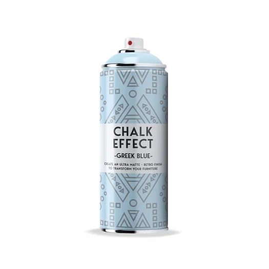 Φωτογραφία προϊόντος: Σπρέι εφέ κιμωλίας Spray Chalk Effect Cosmos Lac 400ml, Greek Blue N14