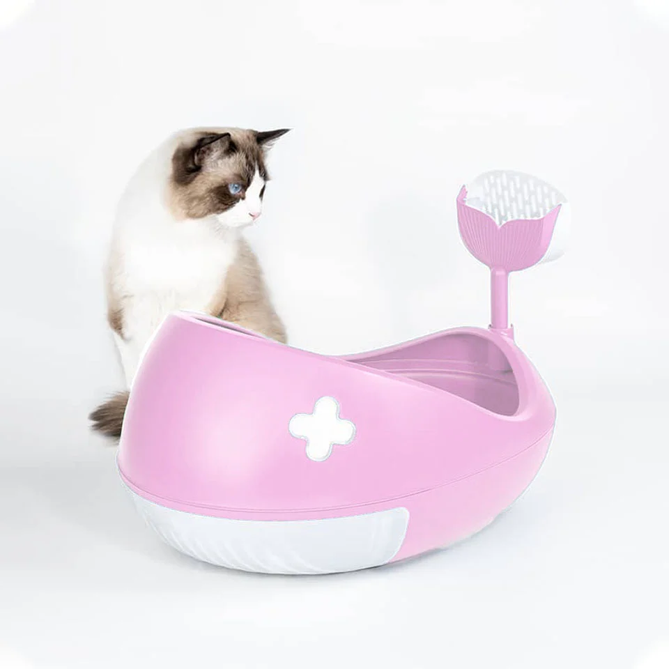 Φωτογραφία προϊόντος: CAT LITTER SHARK BOX PINK