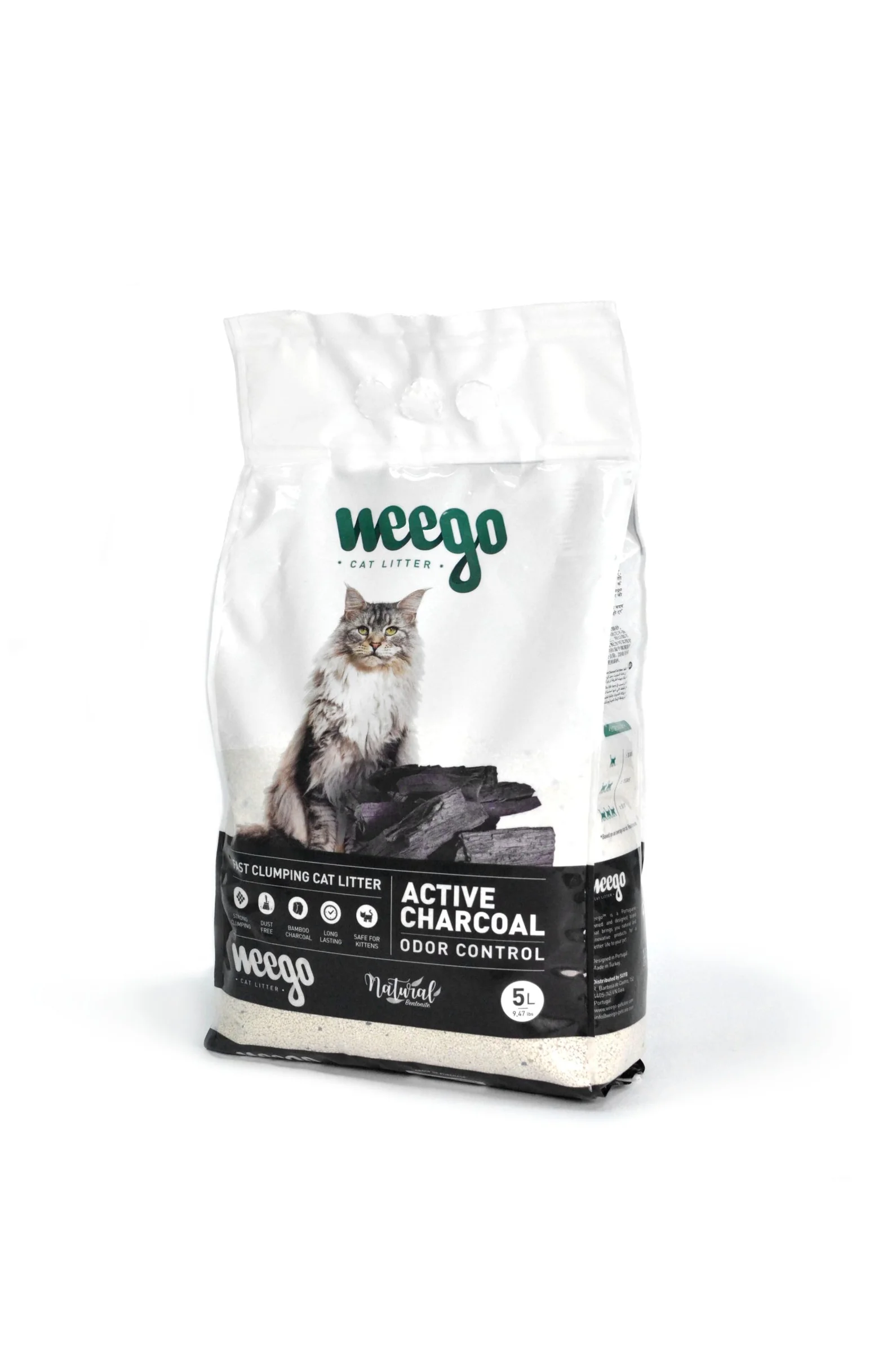 Φωτογραφία προϊόντος: Weego Cat Litter Active Charcoal 5L