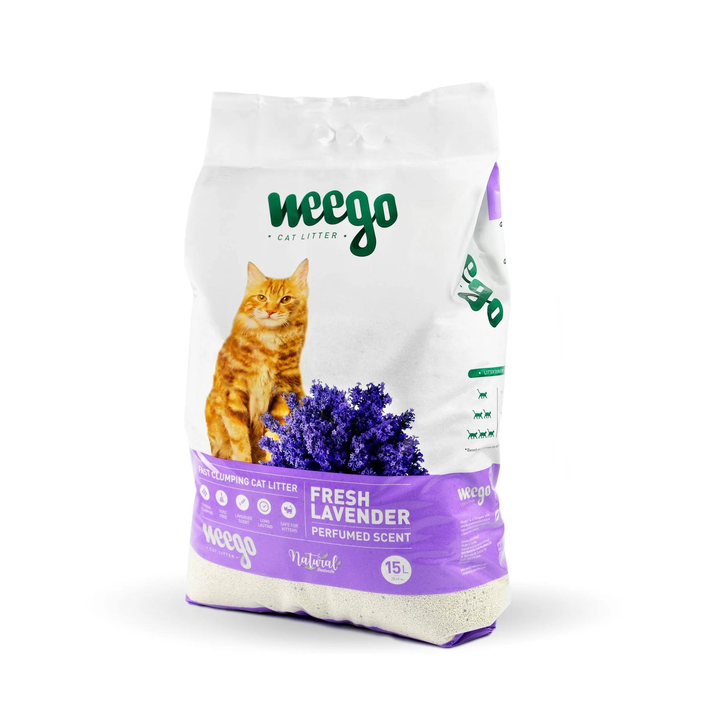 Φωτογραφία προϊόντος: Weego Cat Litter Fresh Lavender 15L