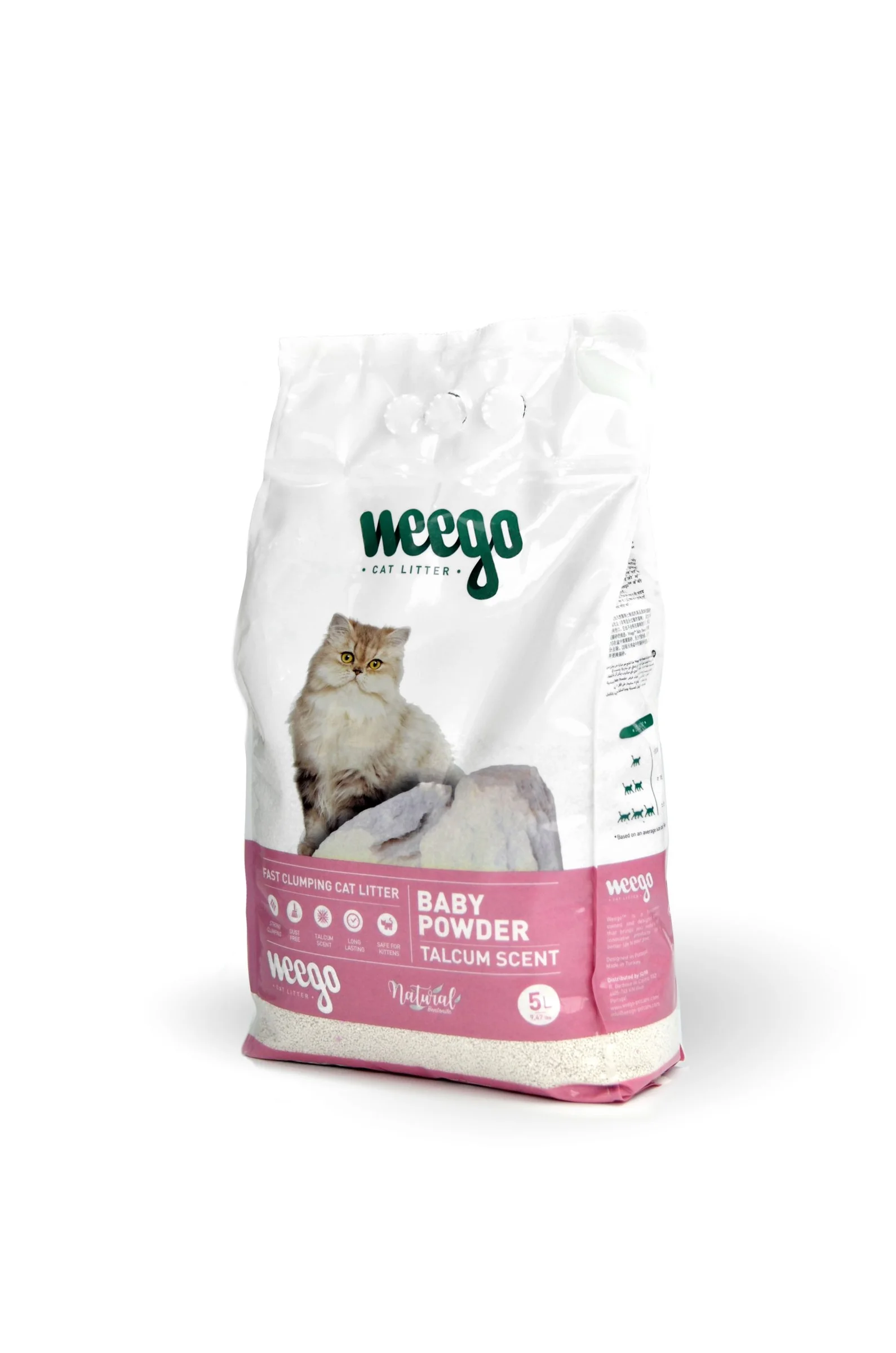 Φωτογραφία προϊόντος: Weego Cat Litter Baby Powder 5L