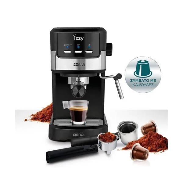 Φωτογραφία προϊόντος: Καφετιέρα Espresso IZZY Siena IZ-6010