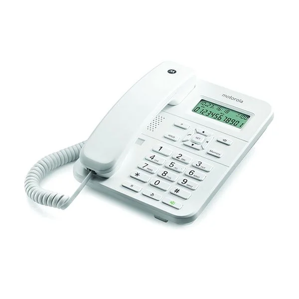 Φωτογραφία προϊόντος: Σταθερό Τηλέφωνο MOTOROLA CT202 White