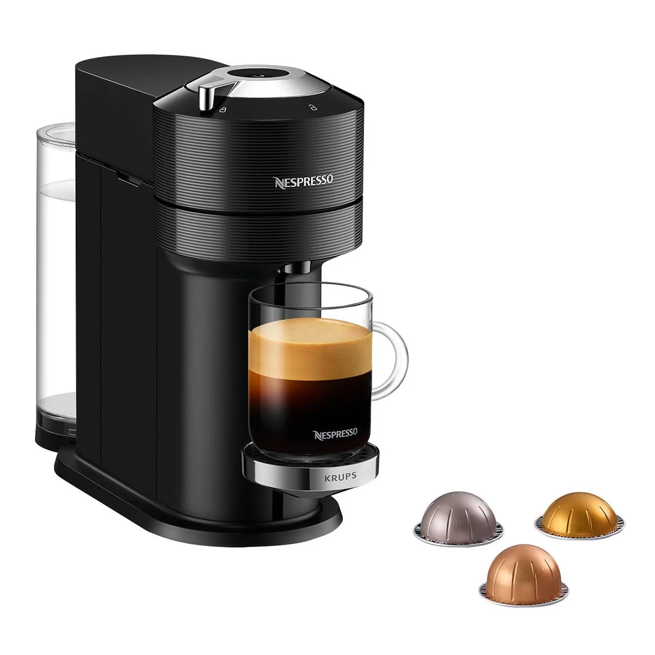 Φωτογραφία προϊόντος: Καφετιέρα Espresso KRUPS XN9108 Premium Next Vertuo Classic Black