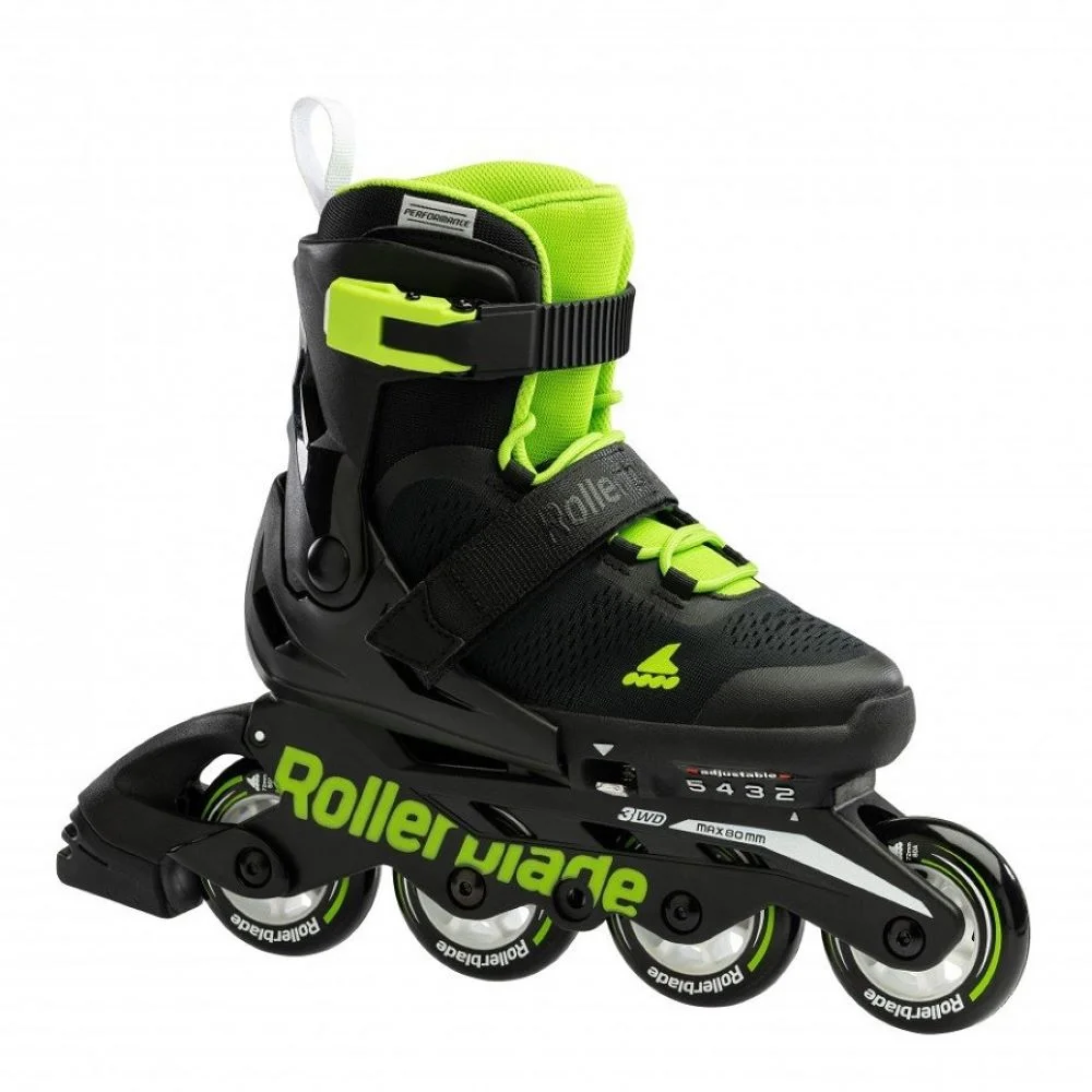 Φωτογραφία προϊόντος: ROLLERBLADE Microblade Inline Skates Black/Green Πράσινο-Μαύρο