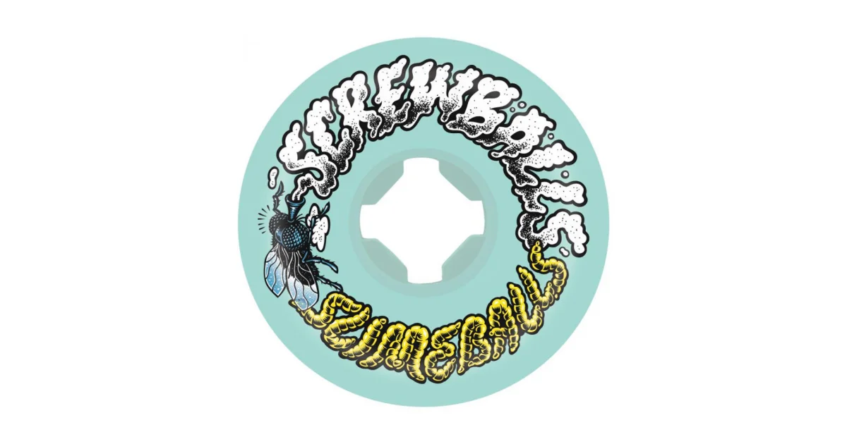 Φωτογραφία προϊόντος: SLIME BALLS Wheels Screw Balls Teal 53mm