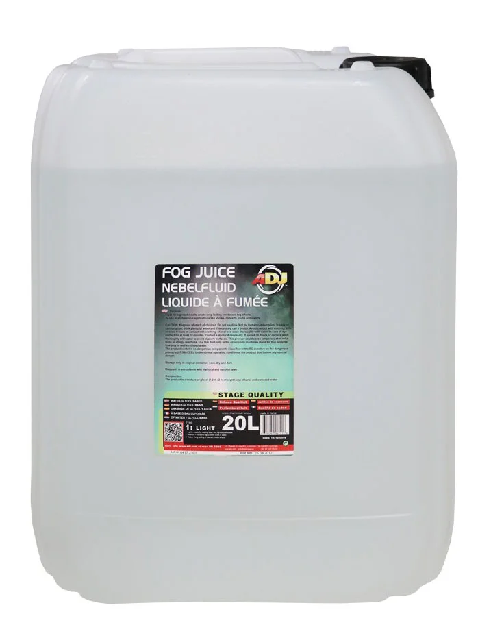 Φωτογραφία προϊόντος: American Dj FOG LIQUID LIGHT 20L - Υγρό για μηχανές καπνού light 20 λίτρων