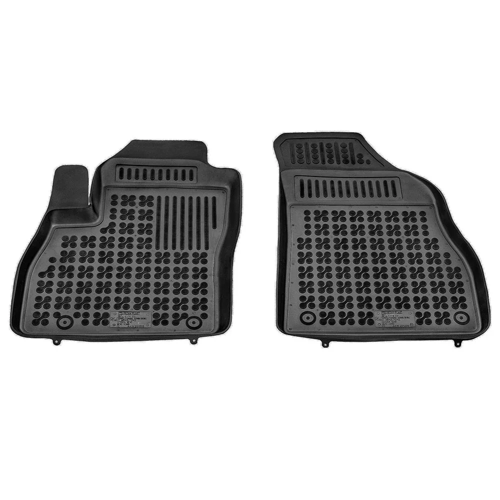 Φωτογραφία προϊόντος: Peugeot Bipper Cargo / Fiat Fiorino (2007+) / Citroen Nemo (2008-2017) μπροστινά λαστιχένια μαύρα πατάκια σκαφάκια Rezaw Plast - 2τμχ