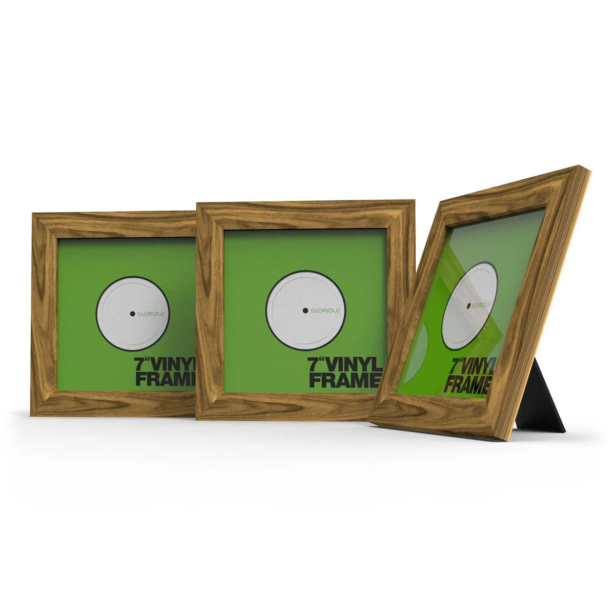 Φωτογραφία προϊόντος: Glorious Vinyl Frame Set 7" Rosewood - Σετ κορνίζες εξωφύλλων βινυλίου 7"