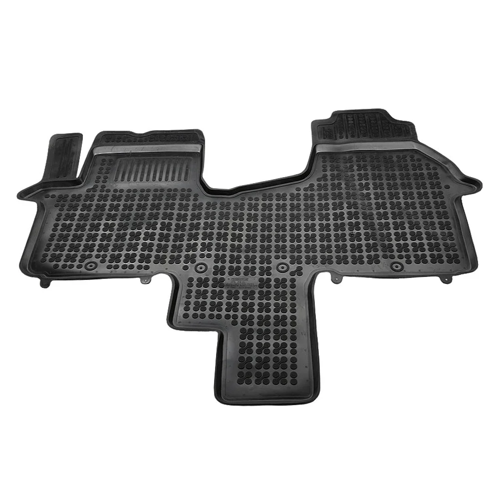 Φωτογραφία προϊόντος: Renault Trafic / Οpel Vivaro (2014-2019) / Fiat Talento / Nissan NV300 (2006-2020) 2 μπροστινές θέσεις λαστιχένιο μαύρο πατάκι σκαφάκι Rezaw Plast - 1τμχ