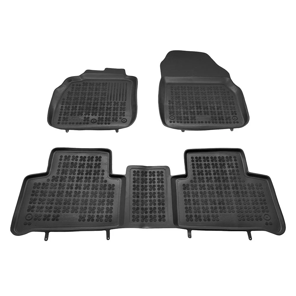 Φωτογραφία προϊόντος: Renault Scenic (2003-2016) / Grand Scenic (2009-2016) λαστιχένια μαύρα πατάκια σκαφάκια Rezaw Plast - 3τμχ