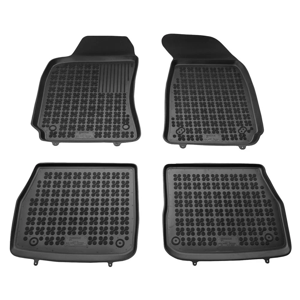 Φωτογραφία προϊόντος: Skoda Superb (2001-2008) λαστιχένια μαύρα πατάκια σκαφάκια Rezaw Plast - 4τμχ