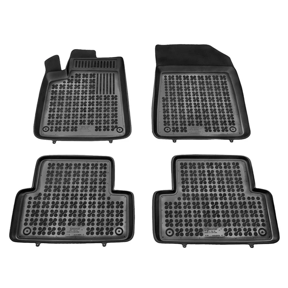 Φωτογραφία προϊόντος: VW Golf / Bora / Beetle (1997-2006) / Skoda Octavia (1997-2010) / Seat Leon (1998-2004) λαστιχένια μαύρα πατάκια σκαφάκια Rezaw Plast - 4τμχ