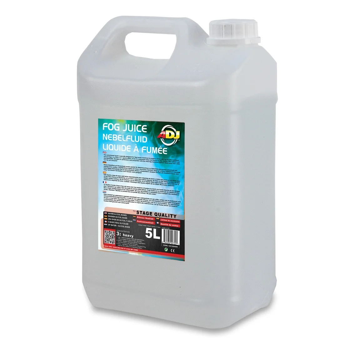 Φωτογραφία προϊόντος: American Dj FOG LIQUID HEAVY 5L - Υγρό για μηχανές καπνού heavy 5 λίτρα