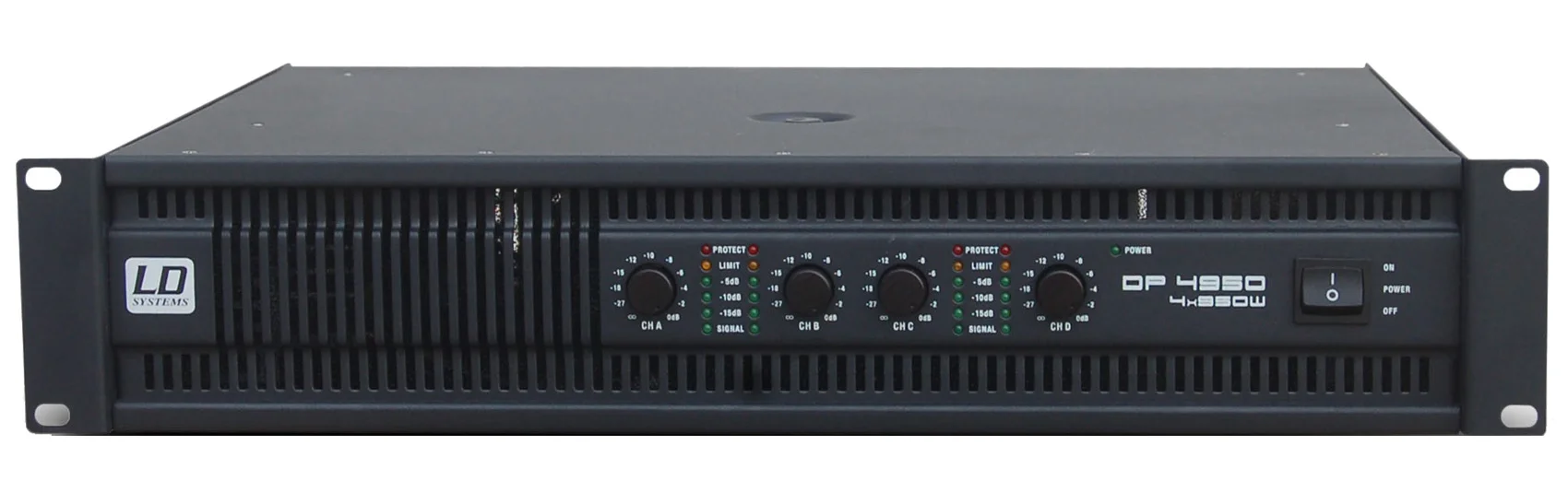 Φωτογραφία προϊόντος: Ld Systems DEEP2 4950 - Τελικός ενισχυτής 4 καναλιών 4 Χ 810 Watts/4 Ω