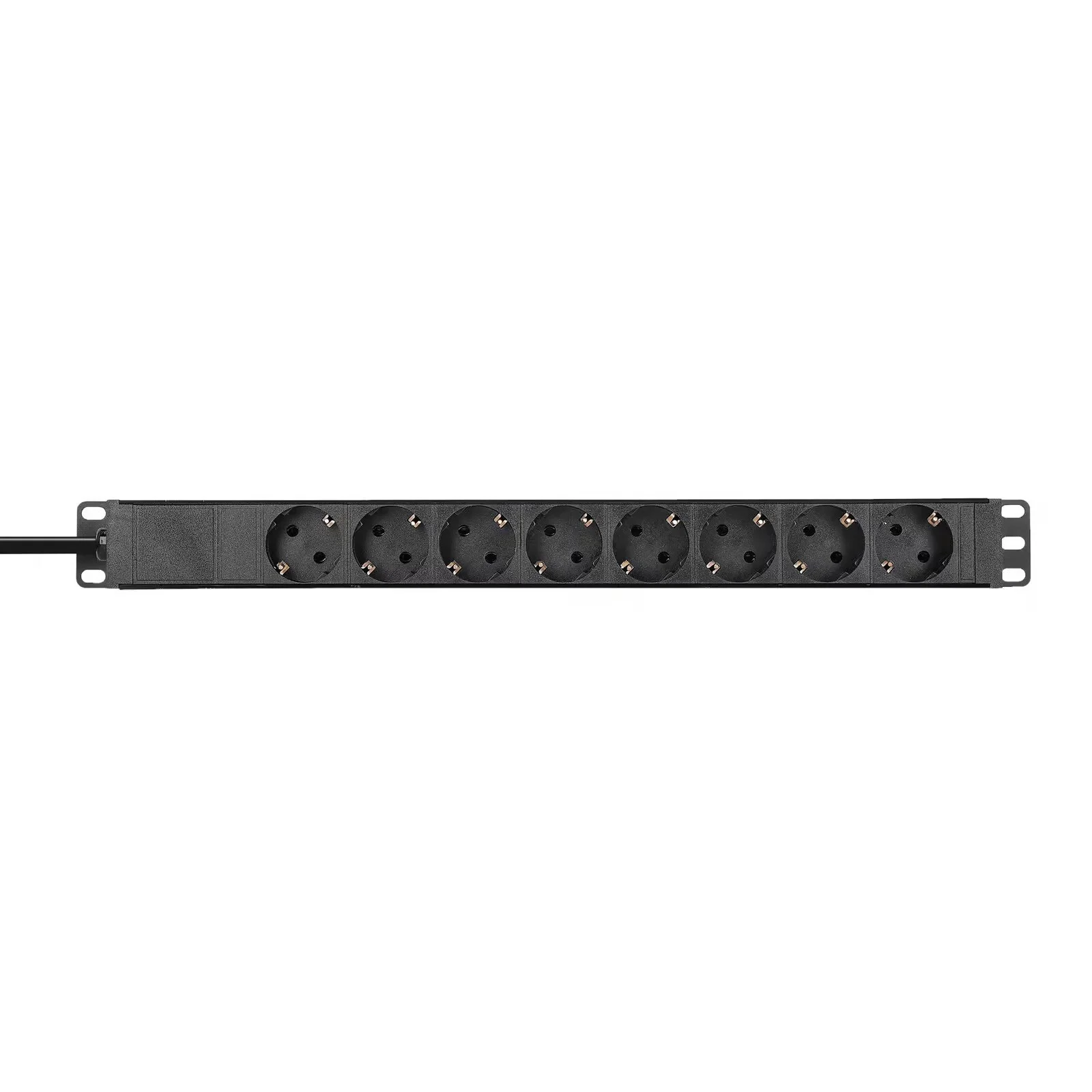 Φωτογραφία προϊόντος: Adam Hall 87471 Rack PDU 8S - 19″ Πολύμπριζο 1U 8 θέσεων, με διακόπτη