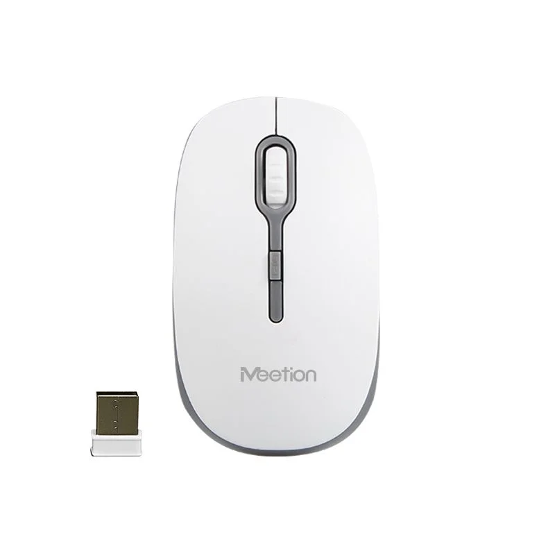 Φωτογραφία προϊόντος: Meetion MT-R547 2.4G White/Gray - Ασύρματο Ποντίκι Office