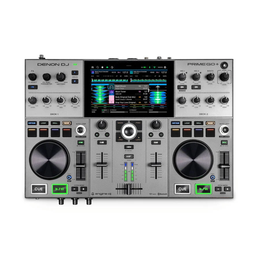 Φωτογραφία προϊόντος: Denon Dj Prime Go+ - Φορητό Dj controller 2 καναλιών με οθόνη αφής 7 ιντσών