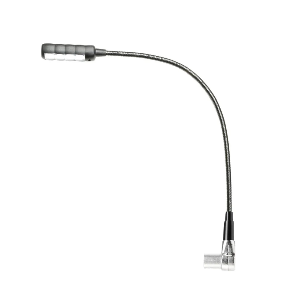 Φωτογραφία προϊόντος: Adam Hall SLED 1 ULTRA XLR 3 AC - Gooseneck Lamp με γωνιακό 3-pin XLR, 4 COB LED και Ρυθμιζόμενο Χρώμα