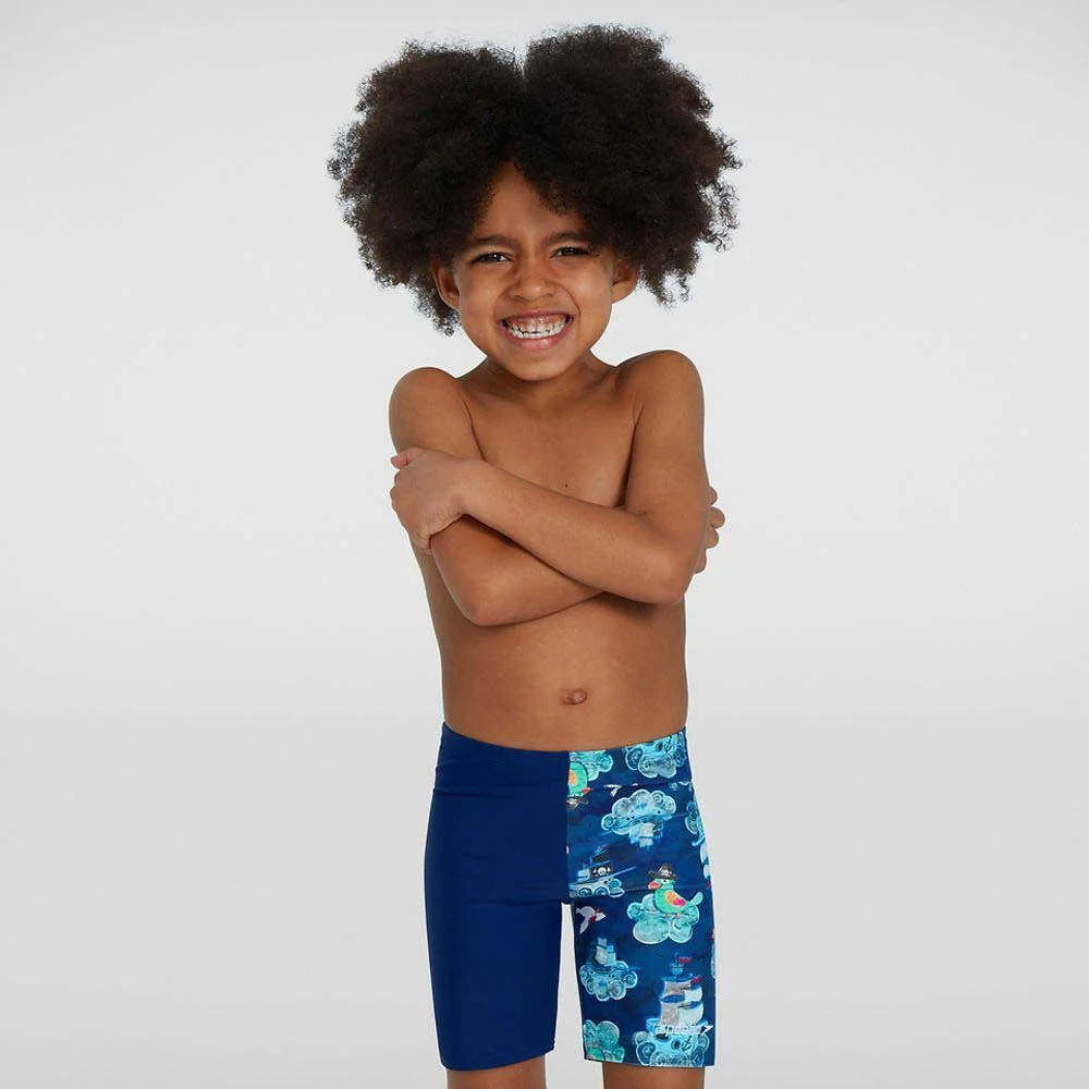 Φωτογραφία προϊόντος: Speedo Boy's Digital Allover Jammer Swim Short Μπλε Σκούρο 812415H099 (Speedo)