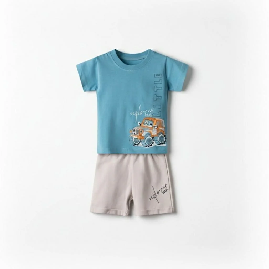 Φωτογραφία προϊόντος: NEK KIDS WEAR 51126 ΒΡΕΦΙΚΟ ΣΕΤ ΓΙΑ ΑΓΟΡΙ ΠΕΤΡΟΛ ΜΕ ΛΕΥΚΟ 2ΤΜ ΑΠΟ 0-24 ΜΗΝΩΝ