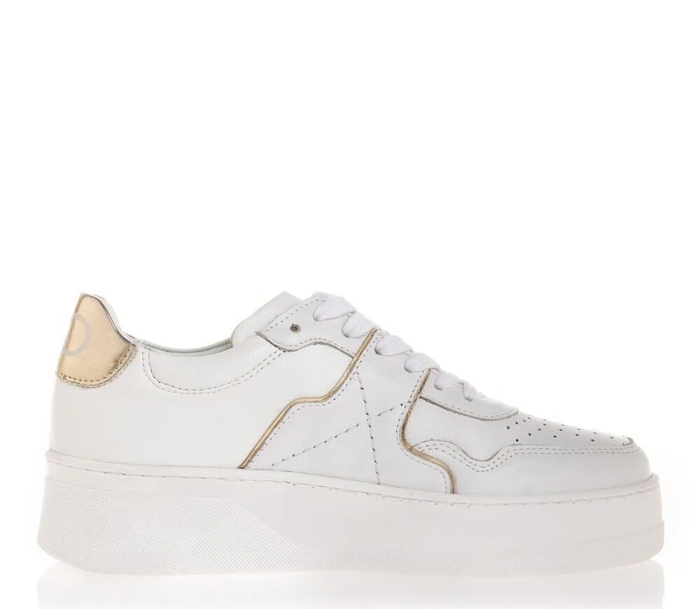 Φωτογραφία προϊόντος: Sante Day2Day Sneaker με χρυση λεπτομερεια 23-109 - 41, ΛΕΥΚΟ/ΧΡΥΣΟ