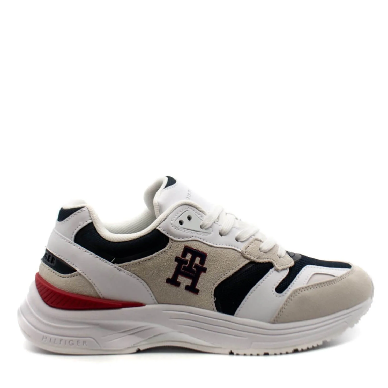 Φωτογραφία προϊόντος: Ανδρικά Sneakers Tommy Hilfiger Modern Prepe Sneaker Mix FM0FM04498 - 43, ΛΕΥΚΟ