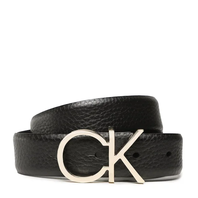 Φωτογραφία προϊόντος: Γυναικεία Ζώνη Calvin Klein RE-Lock Logo Belt 30MM K60K610413 - 90, ΕΚΡΟΥ